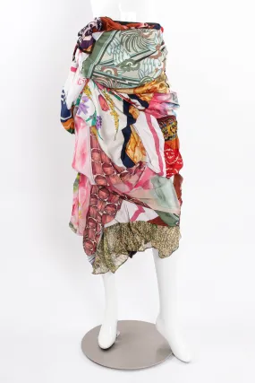 2011 Patchwork Tucked Skirt