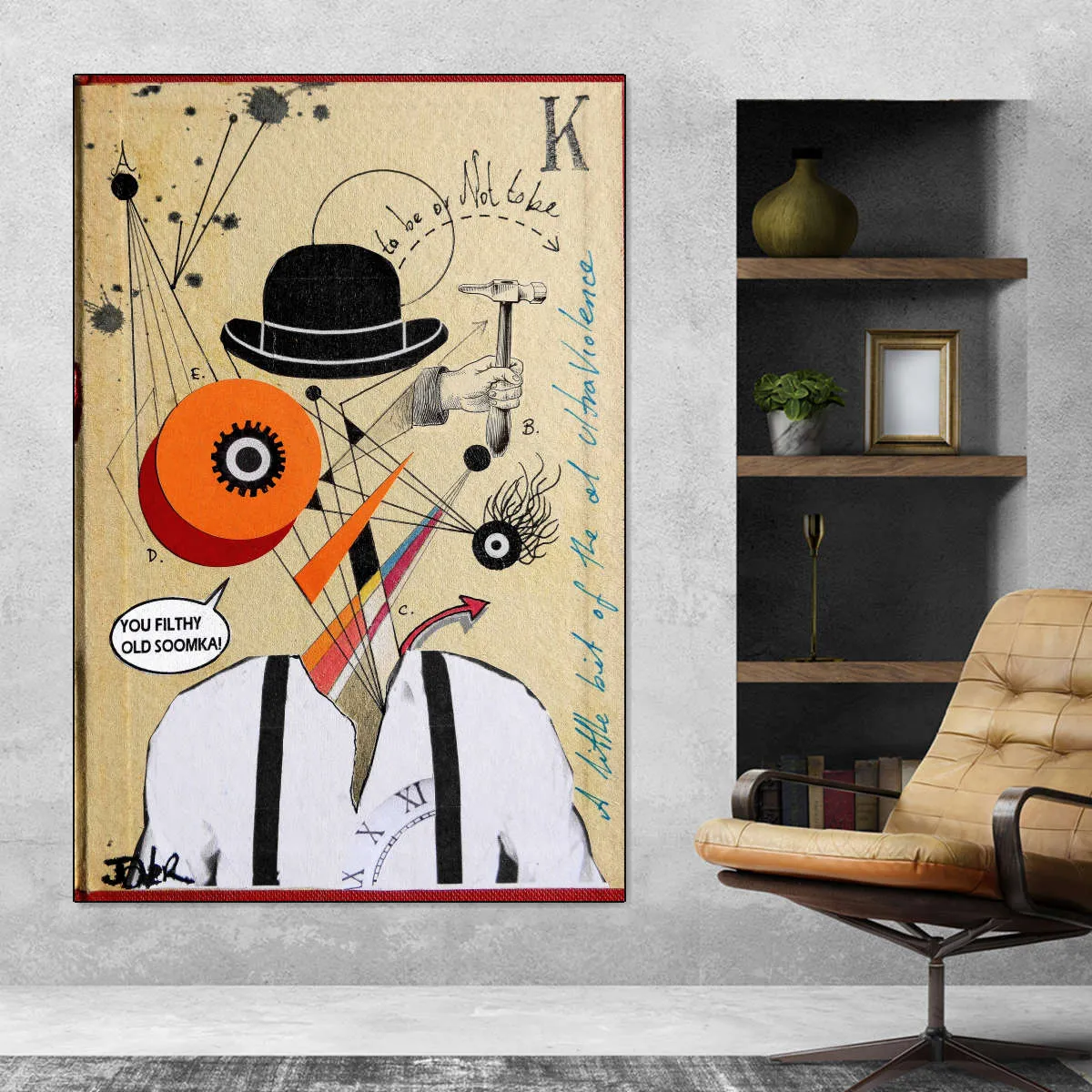 A Clockwork Soomka Wall Art