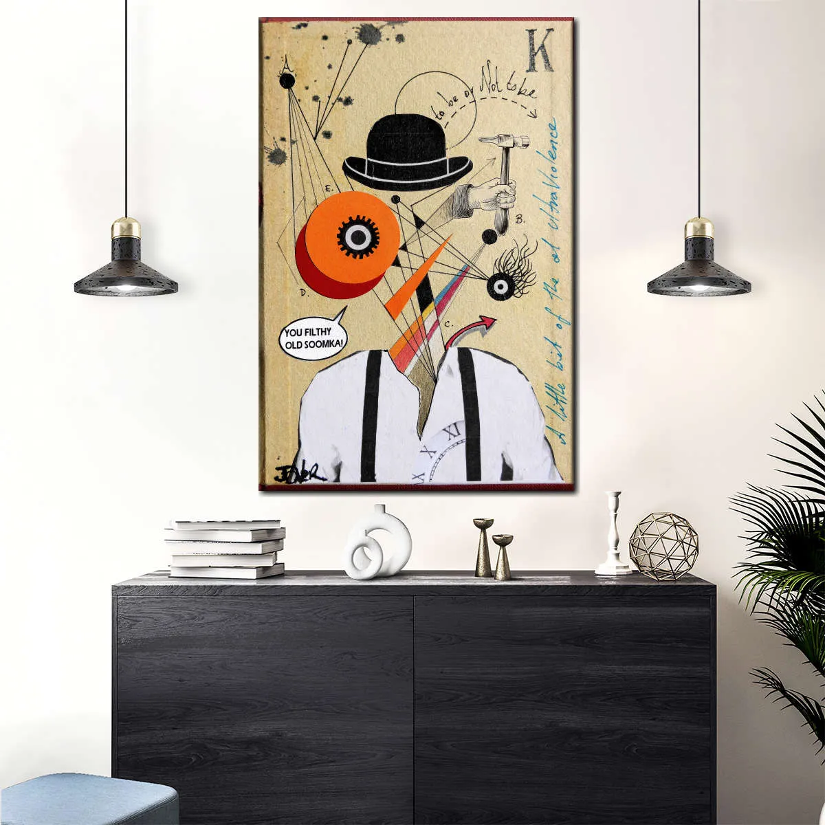 A Clockwork Soomka Wall Art