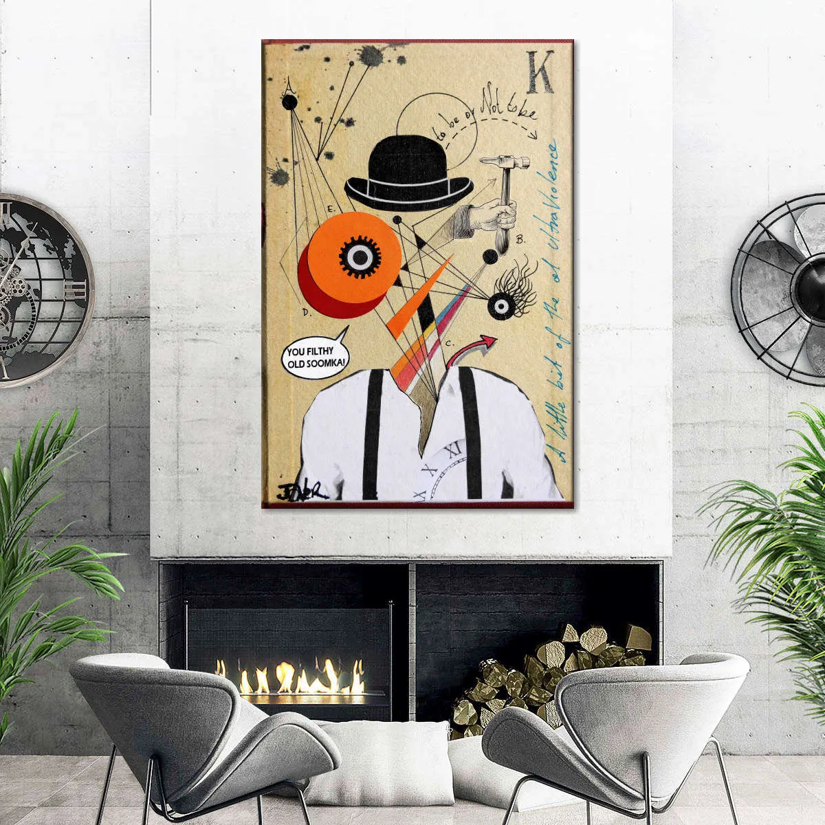 A Clockwork Soomka Wall Art