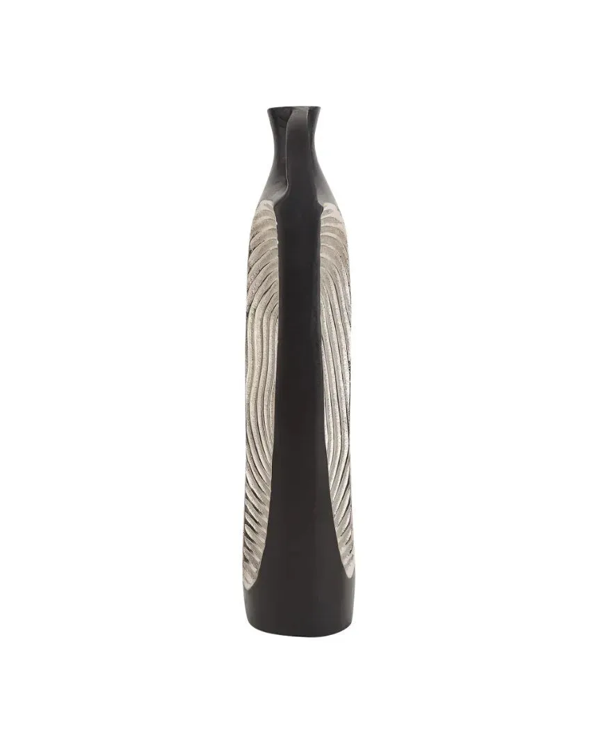 Alloy Art Aluminum Vase | 4x13 inches