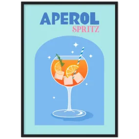 Aperol Spritz Retro Wall Art