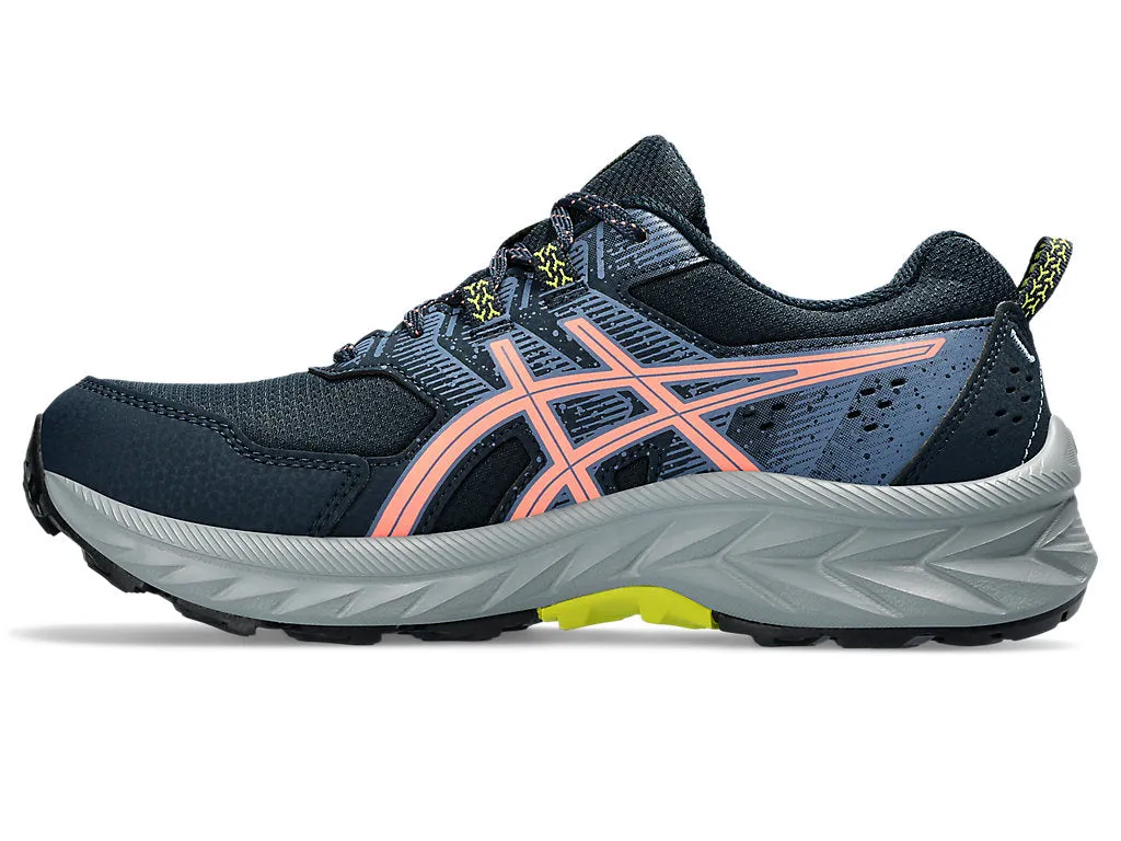 ASICS Gel Venture 9 (French Blue/Sun Coral) Womens