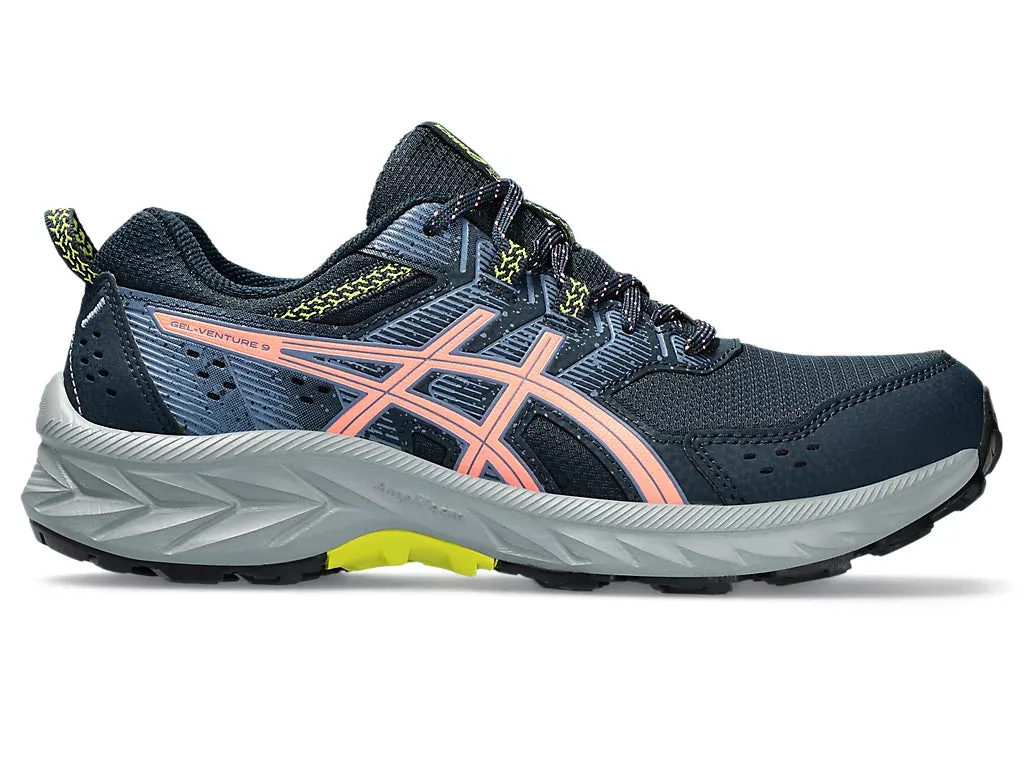 ASICS Gel Venture 9 (French Blue/Sun Coral) Womens