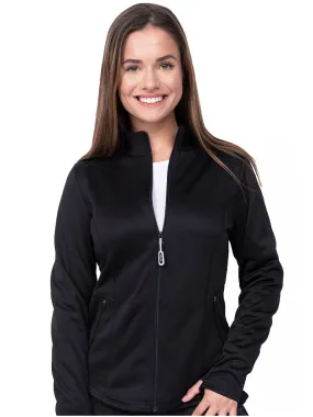 Ava Therese - Women's Megan Bonded Fleece scrub jacket