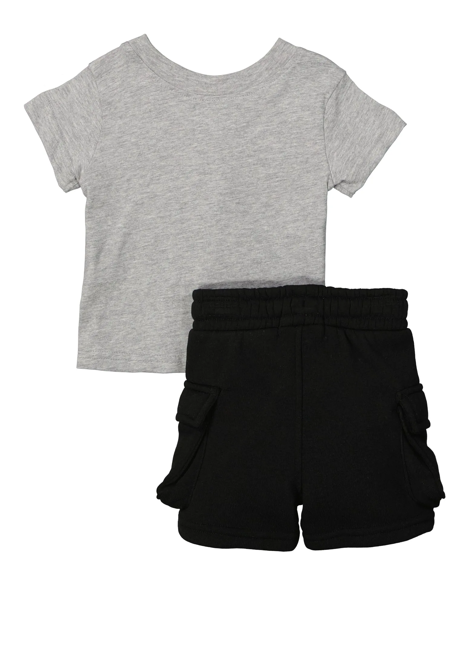 Baby Boys 0-9M Like A Boss Graphic Tee and Cargo Shorts