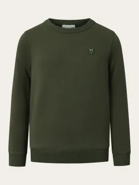 Badge crew neck sweat - Forrest Night