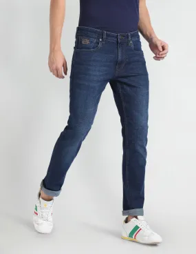 Brandon Slim Tapered Fit Blue Jeans