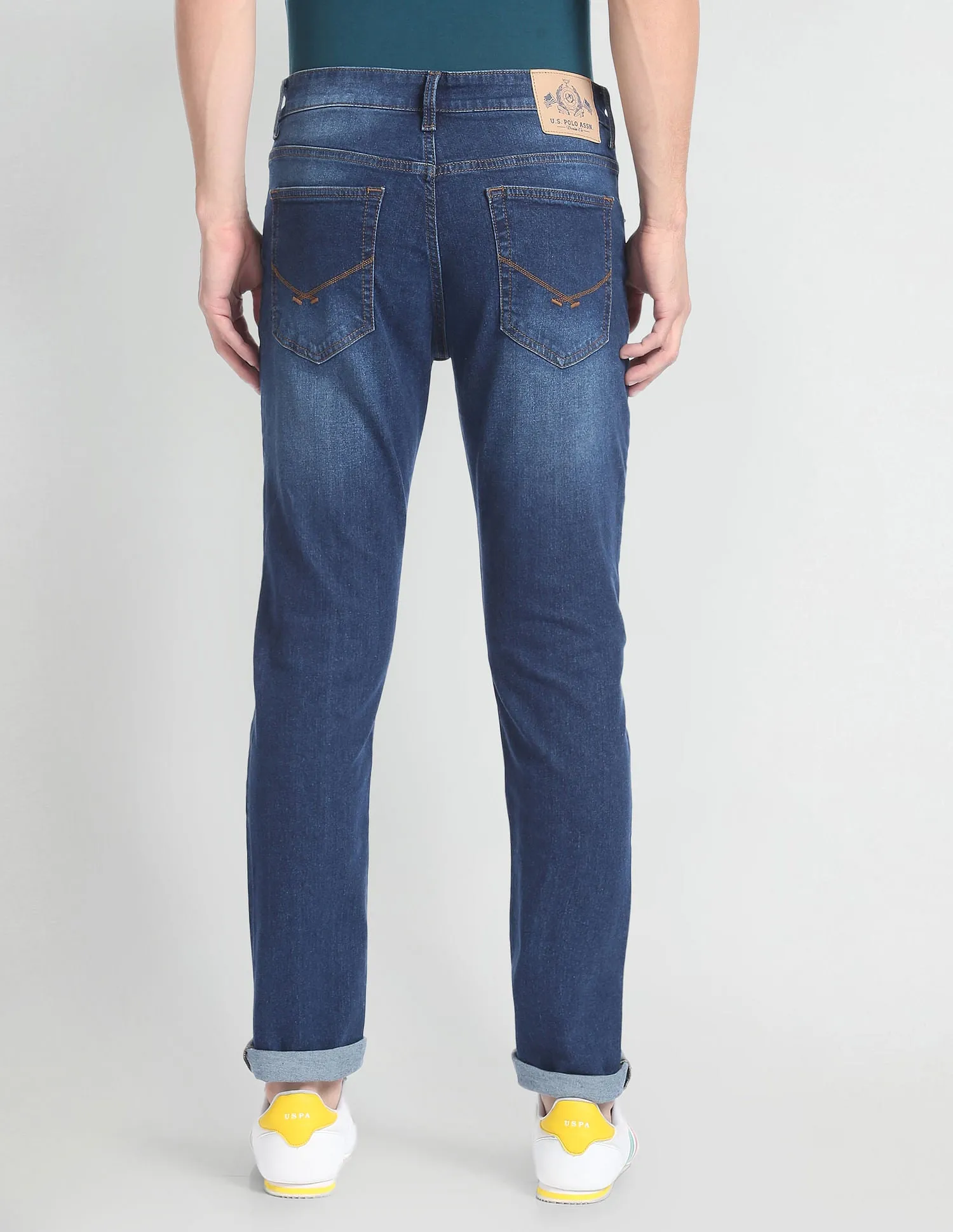 Brandon Slim Tapered Stone Wash Jeans