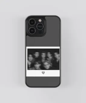 BTS Polaroid Glass Phone Case Cover