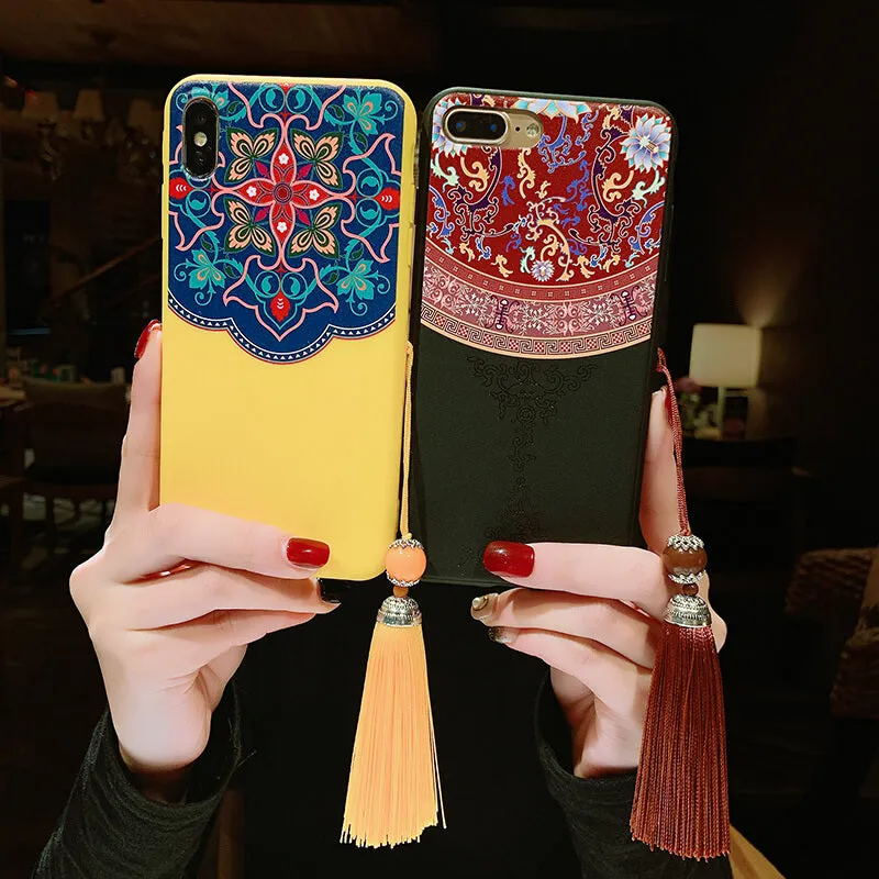 Clearance Sale | Vintage Palace Wind Tassel iPhone Cases