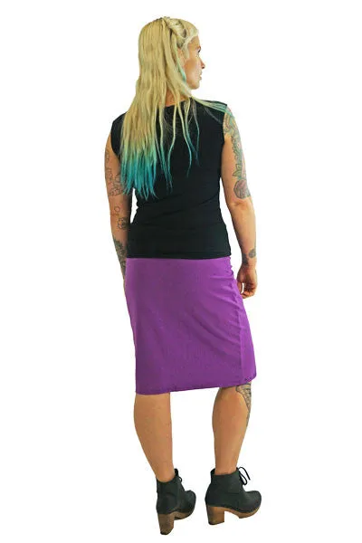 Comfy Skirt® - Fitted Knee Length