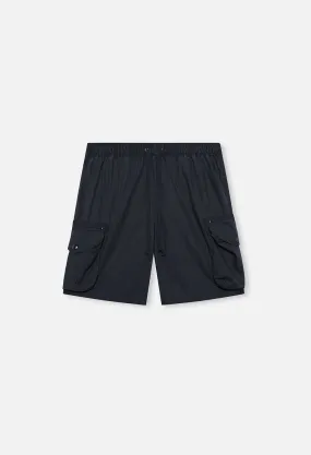 Deck Cargo Shorts / Black