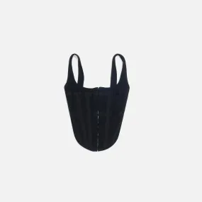 Dion Lee Jersey Corset - Black