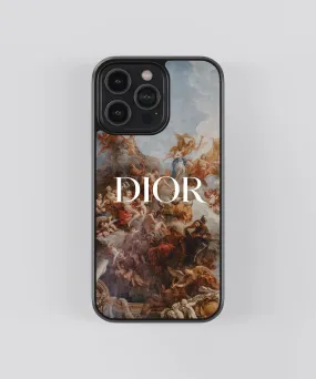 Dior Vintage Glass Phone Case Cover