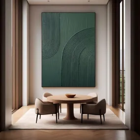 Emerald Serenity Waves