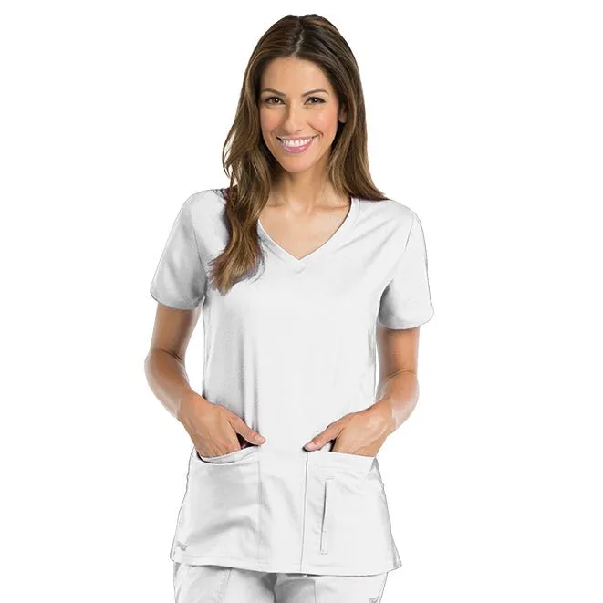 Greys Anatomy Women's Side Panel V-Neck Top 41423