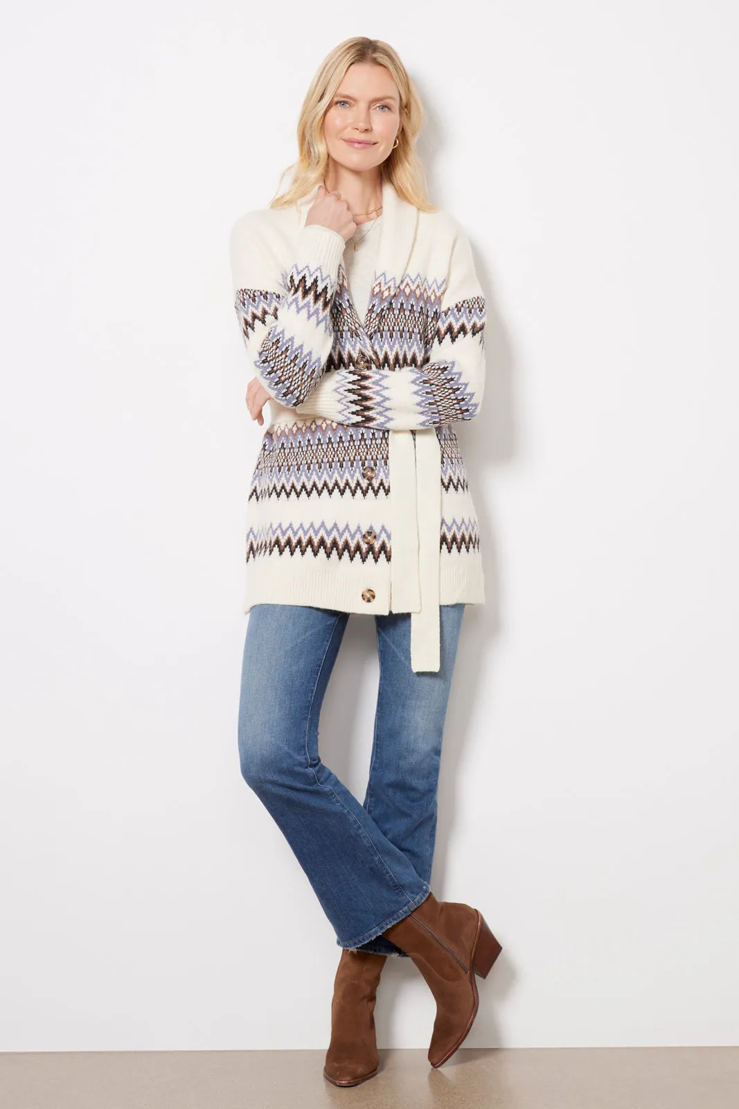 Mari Fair Isle Cardigan