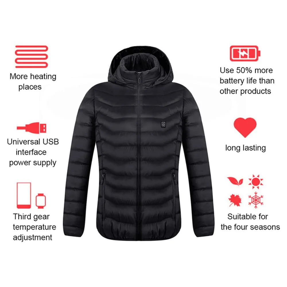 Men USB Electric Battery Jackets