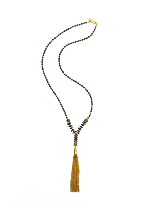 PRANELLA MYSTIQUE TASSEL NECKLACE