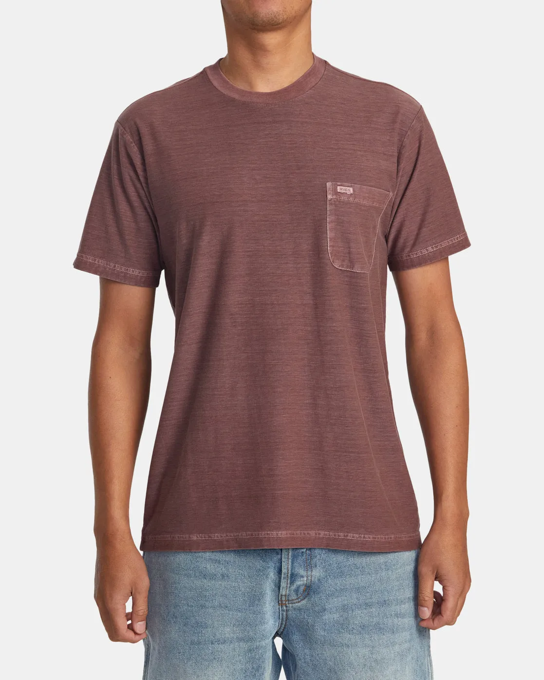 PTC Stripe Tee - Red Earth