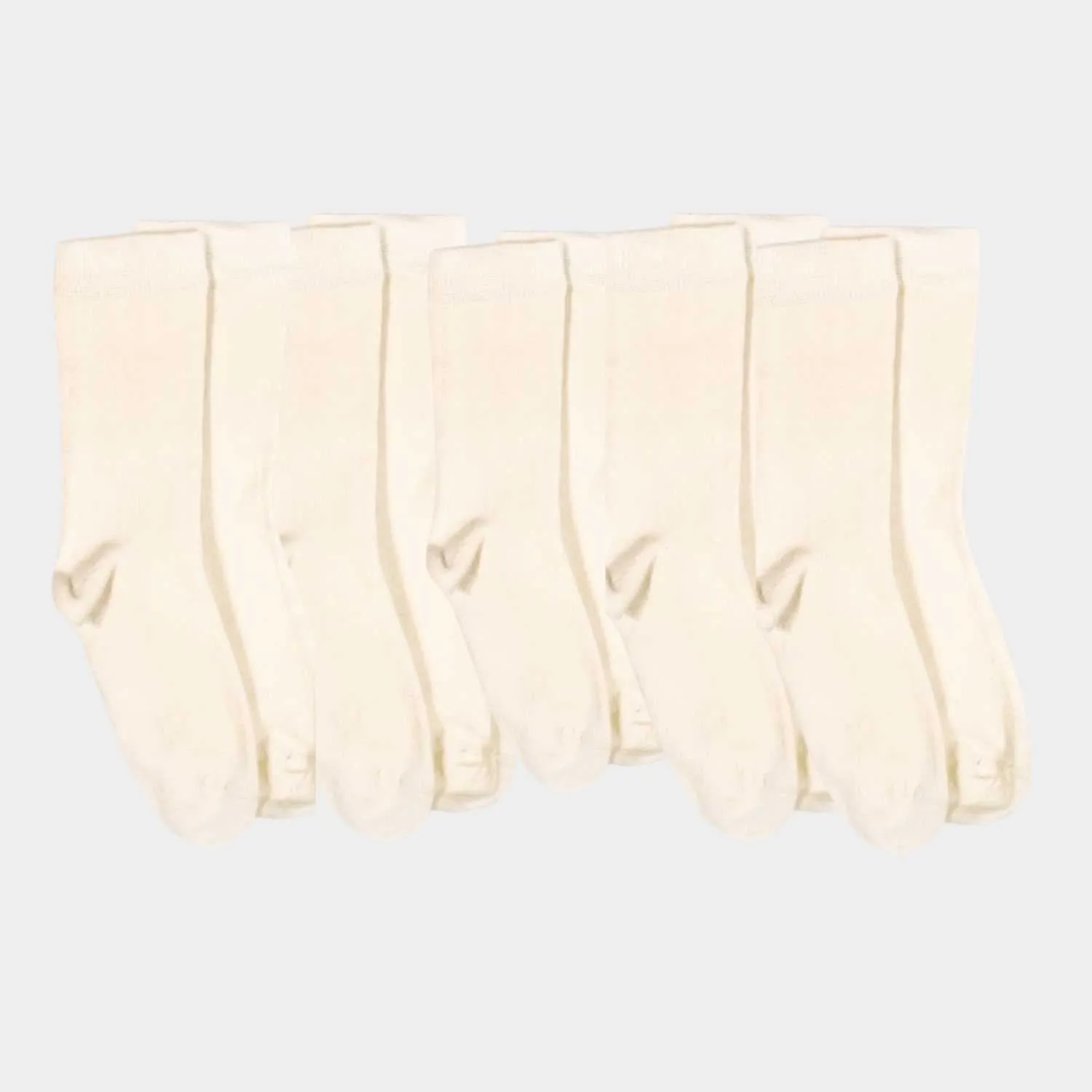 Pure (no dye) Adult Trouser Socks - 98% Organic Cotton