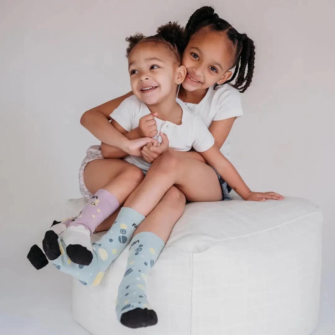 Space Organic Cotton Socks - Kids