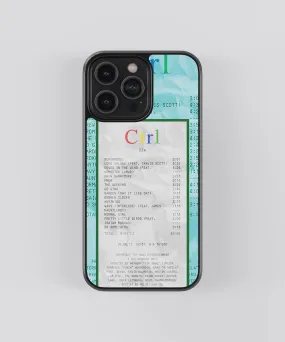 SZA CTRL Spotify Glass Phone Case Cover