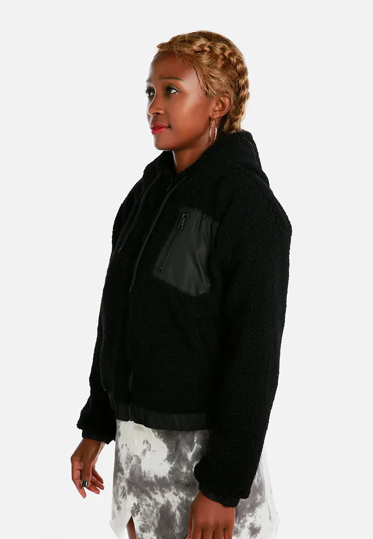 Too-Much-Drama Hoodie Jacket By Ruw