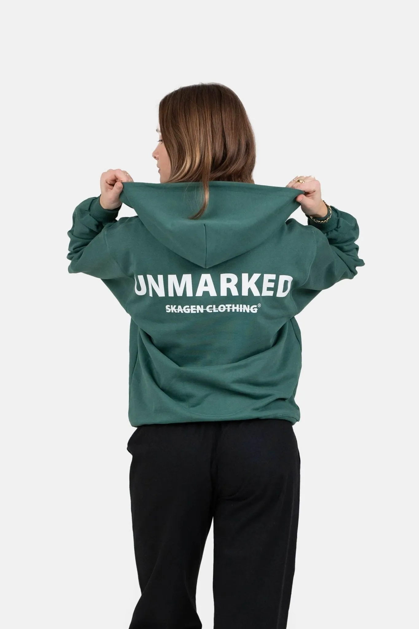 UNMARKED Zip-Hoodie Green