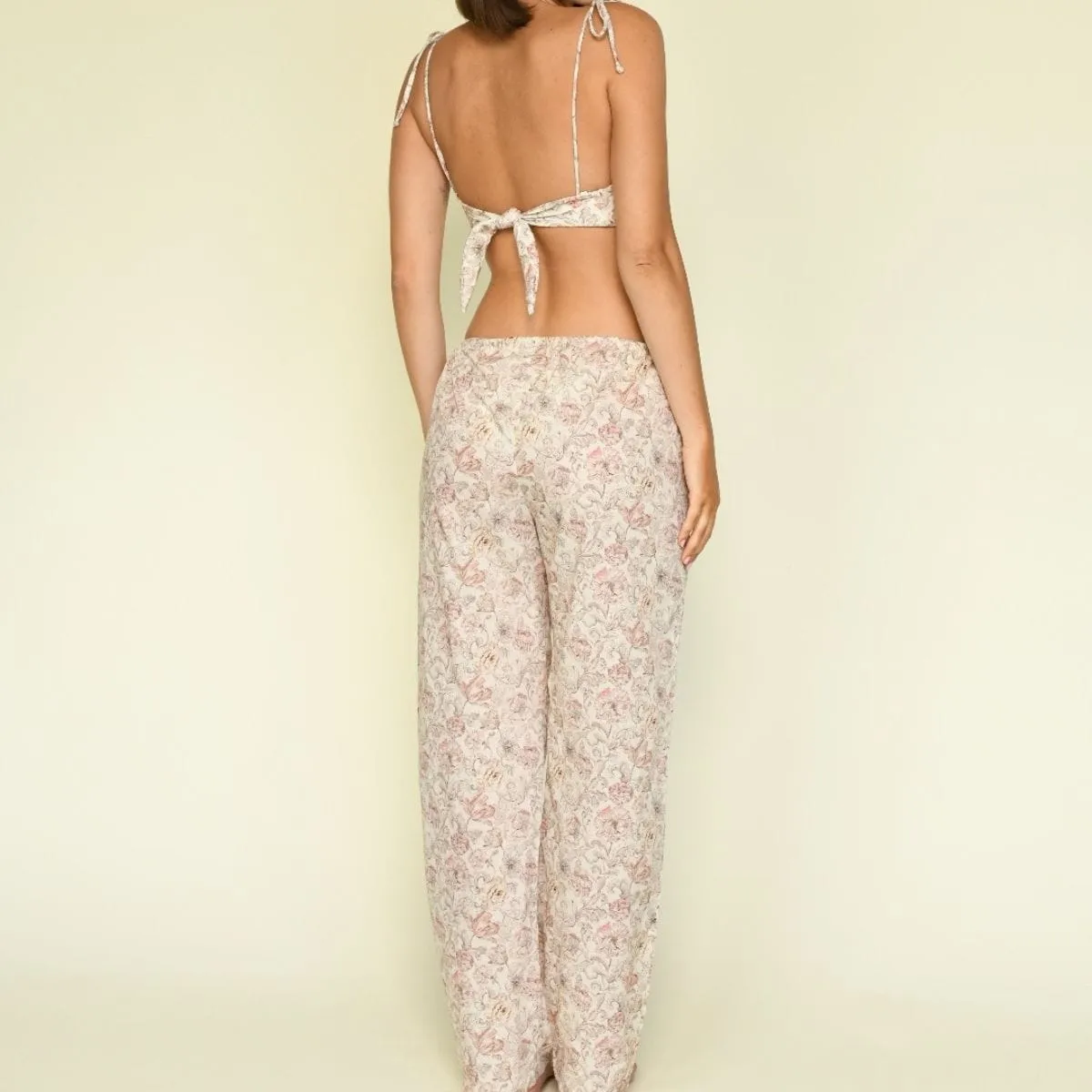 Venecia Floral Drawstring Pant