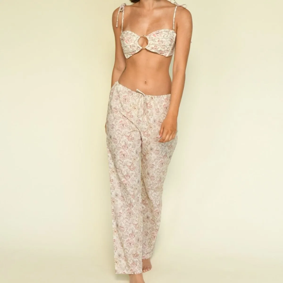 Venecia Floral Drawstring Pant