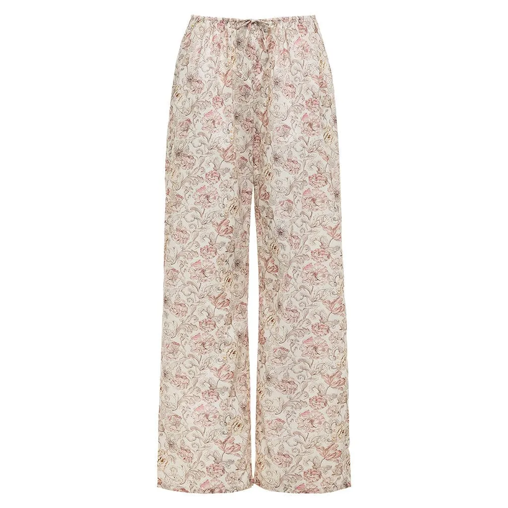 Venecia Floral Drawstring Pant